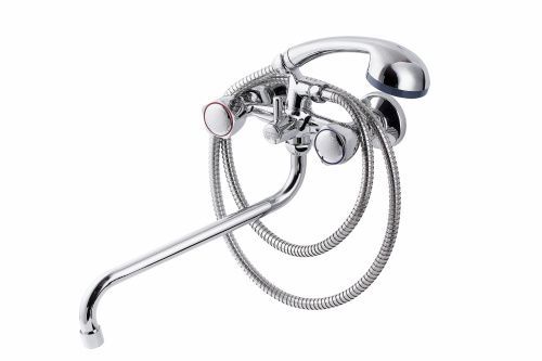 Смеситель для ванны и душа FAUZT FZs-471-17 настенный хром