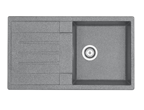 Кухонная мойка Aquaton Верона 1A710032VR230 85х50 цвет серый поверхность матовая