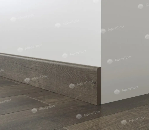 Напольный плинтус Alpine Floor Parquet Light SK 13-19 Коричневый толщина 1.25 см 2200х80