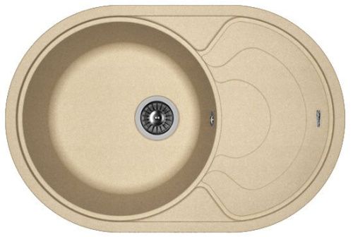 Кухонная мойка Florentina Родос 760 20.140.D0760.104 75х50 цвет бежевый поверхность матовая