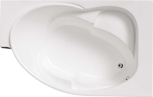 Ванна акриловая 1MarKa Ergonomika 01эрг17511п 180х110 пристенная асимметричная без каркаса