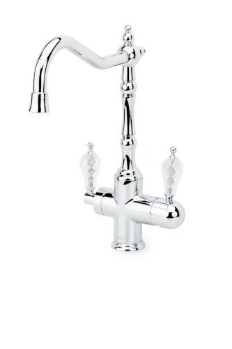 Смеситель для кухни Boheme Kitchen 113-CRST на мойку хром