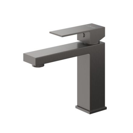 Смеситель Cezares SLIDER SLIDER-LS-GM на раковину оружейная сталь