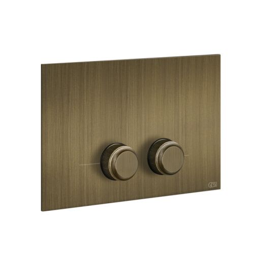 Клавиша смыва механическая Gessi Venti20 54651#713 цвет латунь