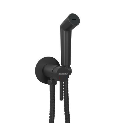 Гигиенический душ со смесителем Grossman Solis 502.K35.07.210 черный