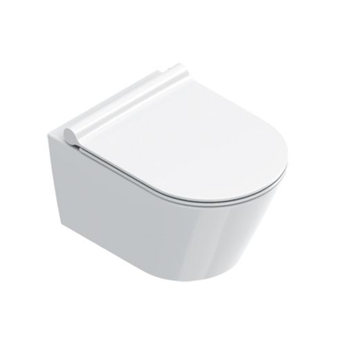 Чаша унитаза подвесная Catalano Zero 111500001 цвет белый без сиденья безободковая смыв торнадо