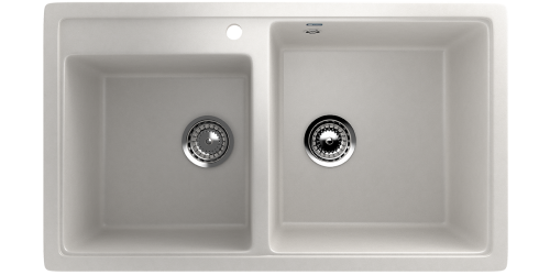 Кухонная мойка Ulgran Classic U-200-341 85х50 цвет белый