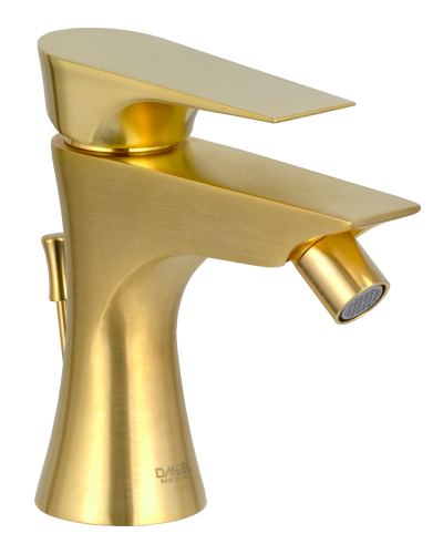 Смеситель Daniel Diva DV604DP на биде золото