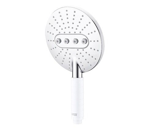 Душевая лейка Wasserkraft A059 цвет белый/хром