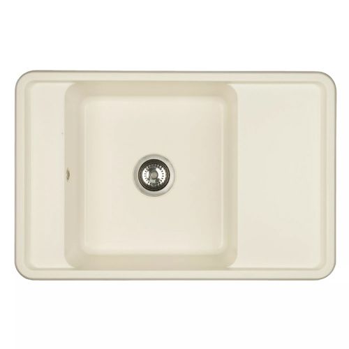 Кухонная мойка Aquaton БЕЛЛИС 1A725032BS240 80х50 цвет белый поверхность матовая