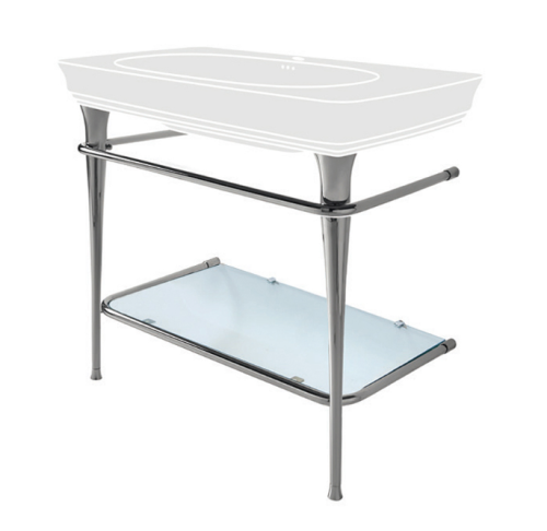 Консоль под раковину Artceram Civitas CIA009 77 90х50 напольная цвет розовое золото