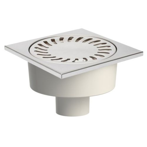 Душевой трап Azario НЕПТУН AZ-320 X N 15х15 нержавеющая сталь