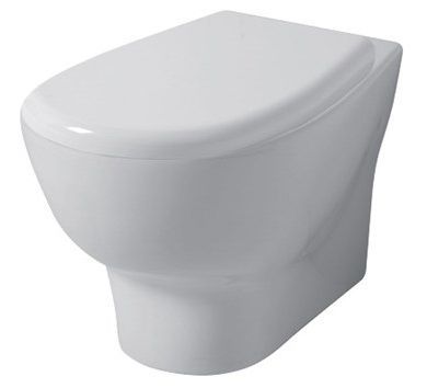 Чаша унитаза подвесная Disegno Ceramica Touch1 T100500001 цвет белый без сиденья безободковая