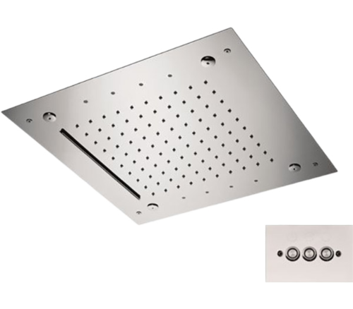 Верхний душ Remer 357RS43NC 45х45 хром