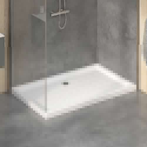 Душевой поддон керамический RGW CER 19170370-01 100х70 белый