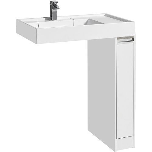 Тумба под раковину Aquaton Лондри 1A236101LH010 20х50 подвесная цвет белый