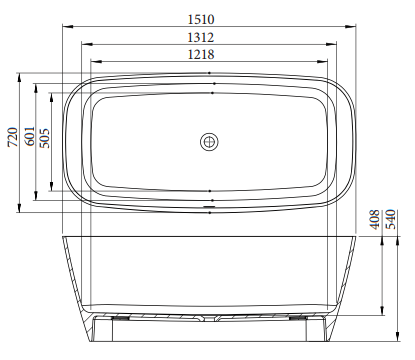 Ванна из искусственного камня C-Bath CBM004001 150х70 отдельностоящая овальная - фото 4