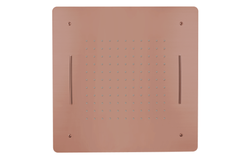 Верхний душ Boheme 428-CB 60х60 медь