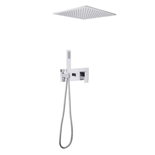 Душевая система Abber AF8221 встраиваемая в стену цвет хром