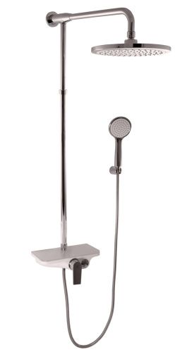 Смеситель для душа RavSlezak MURRAY MU182.5/5 настенный белый