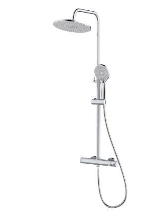 Душевая стойка Cezares RELAX RELAX-CD-01 настенная цвет хром