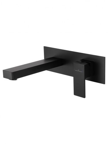 Смеситель для раковины Wonzon & Woghand Cube WW-88869016-MB встраиваемый в стену черный