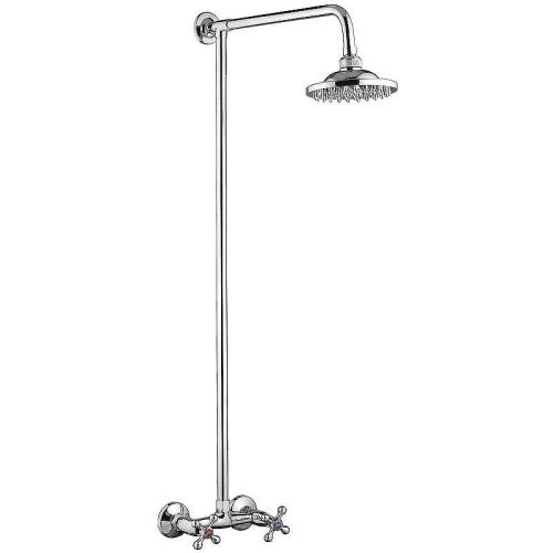 Душевая стойка D-Lin D10A08-1 настенная цвет хром