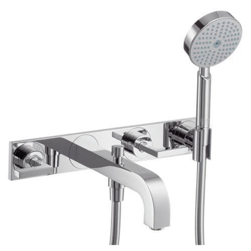 Смеситель для ванны Axor Citterio 39442000 настенный хром (внешняя часть)