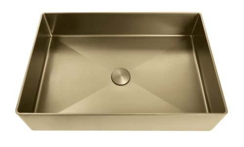 Раковина из нержавеющей стали AltroBagno Astro AltroBagnoAstro001017OrSp 50х40 накладная цвет золото