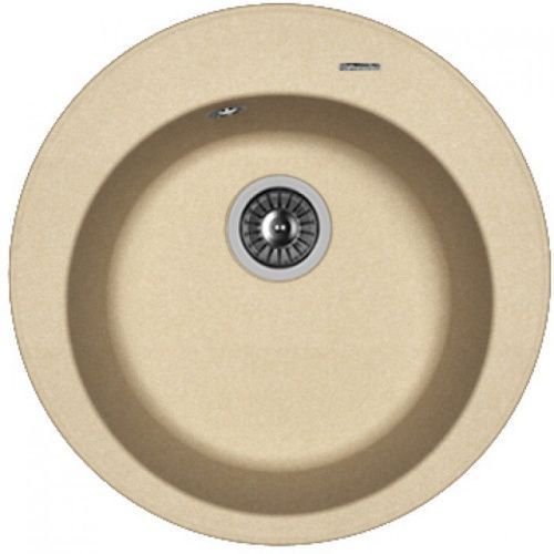 Кухонная мойка Florentina Никосия 20.135.B0510.104 50х50 цвет бежевый поверхность матовая