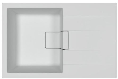 Кухонная мойка Florentina Ривьера 780 20.480.C0780.201 80х50 цвет белый поверхность матовая