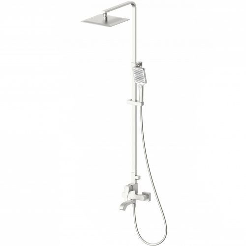 Душевая стойка Wonzon & Woghand FLEX WW-88047072-BN настенная цвет серый