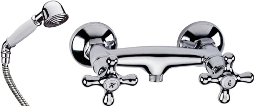 Смеситель Clever With2 Antigona 94477 настенный хром