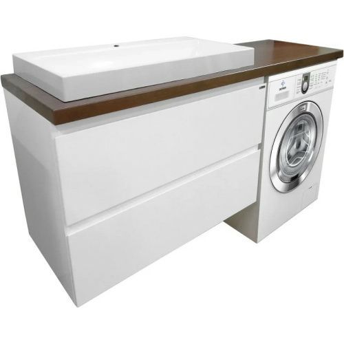 Тумба с раковиной Эстет Malibu Luxe ФР-00007116 90х50 подвесная цвет белый