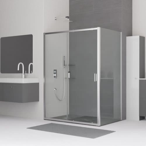 Душевой уголок RGW Classic 32094806-011 160х100 стекло прозрачное профиль хром без поддона