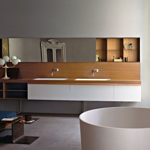 Раковина керамическая Agape Ottocento 002 ACER0899LZ *0 80 см встраиваемая цвет белый без отверстий под смеситель