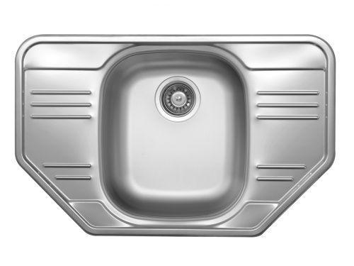 Кухонная мойка Ukinox Гранд GRP780.490 -GT8K 2C 80х50 цвет хром поверхность полированная