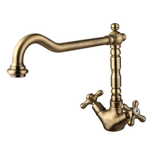 Смеситель для кухни LeMark Vintage LM2805B на мойку бронза