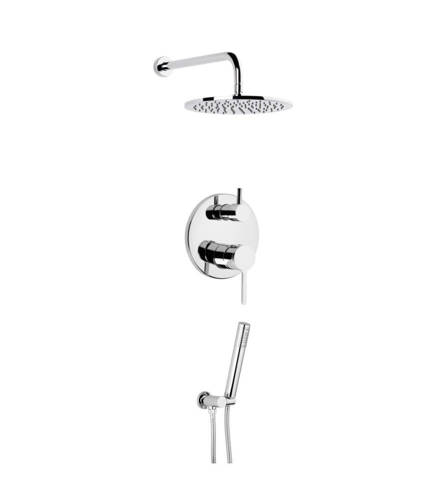 Душевая система Emmevi Filobrass 182/CR встраиваемая в стену цвет хром