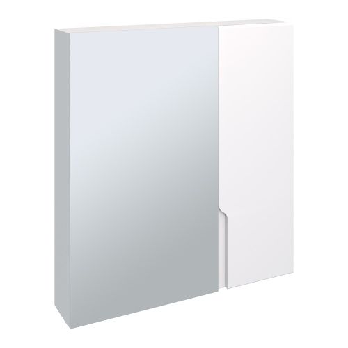 Зеркало-шкаф Runo СТОКГОЛЬМ 00-00001127 70х80 подвесной цвет белый