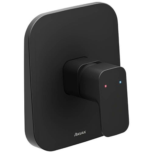 Смеситель Ravak 10° X070157 встраиваемый в стену черный