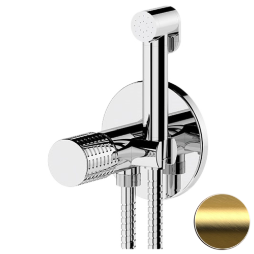 Гигиенический душ со смесителем Remer CEC65WBG золото