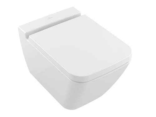 Чаша унитаза подвесная Villeroy Boch Finion 4664R0R1 цвет белый без сиденья каскадный смыв