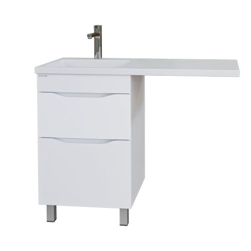 Тумба под раковину Grossman Вилар 125011 50х50 напольная цвет белый