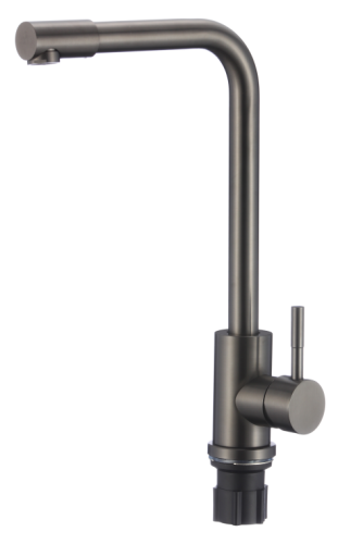 Смеситель для кухни Fmark FS8233Q на мойку графит