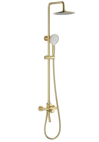 Душевая стойка Wonzon & Woghand Click WW-N3S962-BG настенная цвет золото