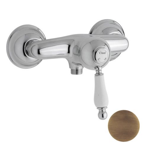Смеситель для душа Cisal Arcana Empress EM00044127 Акция настенный бронза