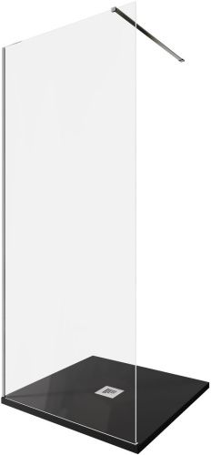 Душевая перегородка Allen Brau Infinity 3.21007.BA 90х200 стекло прозрачное профиль серебро