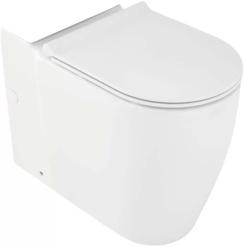 Чаша унитаза напольная Jacob Delafon Soprano UJAK102-0 цвет белый без бачка без сиденья безободковая каскадный смыв