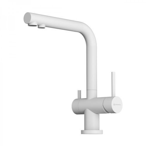 Смеситель для кухни Omoikiri Nagano-P 4974054 на мойку белый